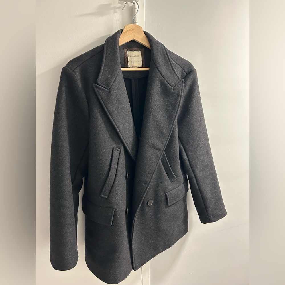 Billy Reid Bond Peacoat Medium